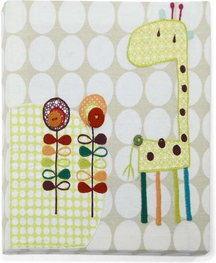 Mamas & Papas Kinder Wandkunst Gestickte Giraffe Jamboree