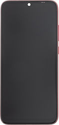 Xiaomi Οθόνη mit Touchscreen und Rahmen für Redmi Note 7 (Rot)