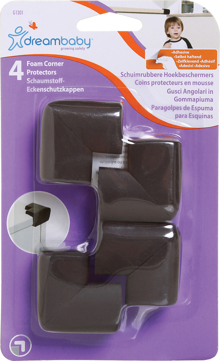 Dreambaby Foam Corner Protectors Brown Skroutz.gr