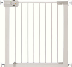 Safety 1st Easy Close U01-24754-00 Πτυσσόμενη Προστατευτική Πόρτα από Μέταλλο σε Λευκό Χρώμα 80x73cm