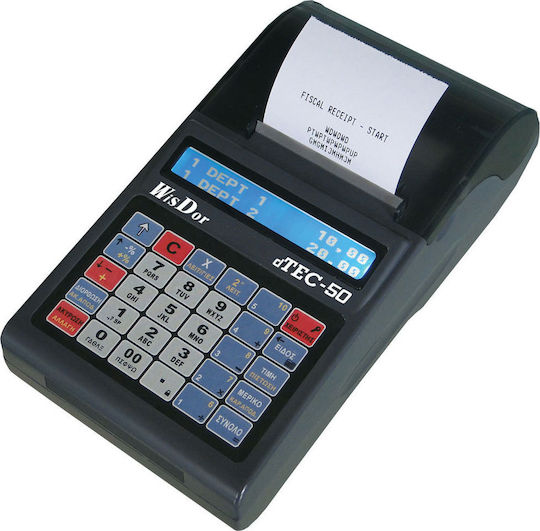 DataTec DTec-50 Cash Register Black in Black Color