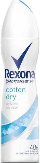 Rexona Motion Sense Cotton Dry 48h Антиперспирант Дезодорант 48h Спрей 150мл