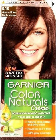 Garnier Color Naturals Creme Haarfärbemittel 5.15 Mahagoni Asch Hellbraun 40ml