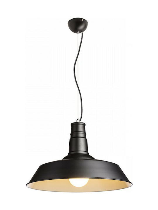 Rendl Light Studio Goldie 46 Pendant Light Single-Light Bell for Socket E27 Black