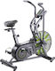 inSPORTline Airbike Lite Spin Bike with Air Resistance and Wheels