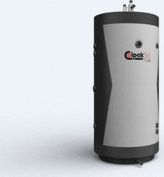 Calpak X Flow Ultratank 0.8 DT1/300 Boiler Λεβητοστασίου Glass 300lt με έναν Εναλλάκτη για Αντλίες Θερμότητας