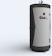 Calpak Flow Ultratank 1.5 DT1/500 Boiler Λεβητοστασίου Glass 500lt με έναν Εναλλάκτη για Αντλίες Θερμότητας