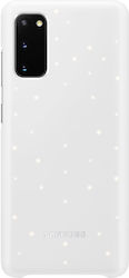 Samsung LED Cover Plastic Back Cover White (Galaxy S20)