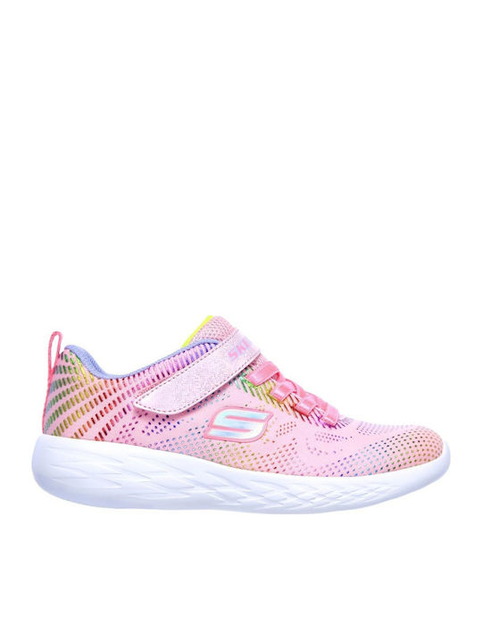 Skechers Αthletische Kinderschuhe Laufen Go Run 600 Rosa