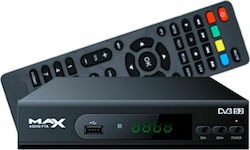 MAX FTA 450 Ψηφιακός Δέκτης Mpeg-4 HD (720p) Σύνδεσεις HDMI / USB
