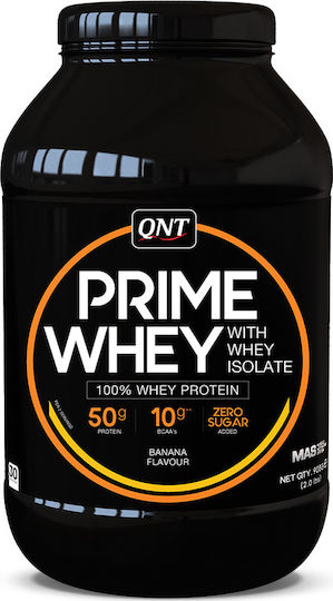 QNT Prime Whey Protein Whey Gluten Free with Flavor Banana 908gr