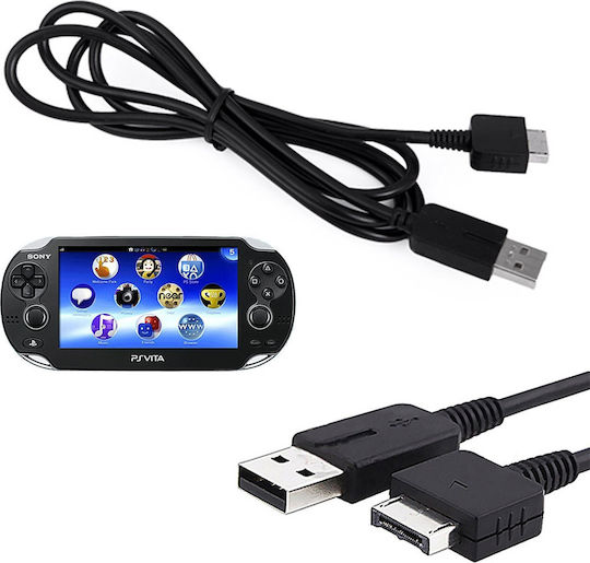 Cable Φόρτισης for PS Vita In Black Colour