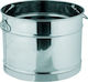 Stainless Stock Pot Capacity 28.5lt with Diameter 36.5cm and Height 28cm.