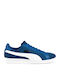 Puma Smash Knit Sneakers Albastre