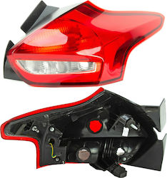 FORD FOCUS 14-18 REAR LIGHT 5P LED - PASSENGER