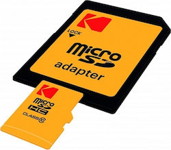 Kodak Premium Performance microSDHC 128GB Clasa 10 U1 V10 A1 UHS-I cu adaptor