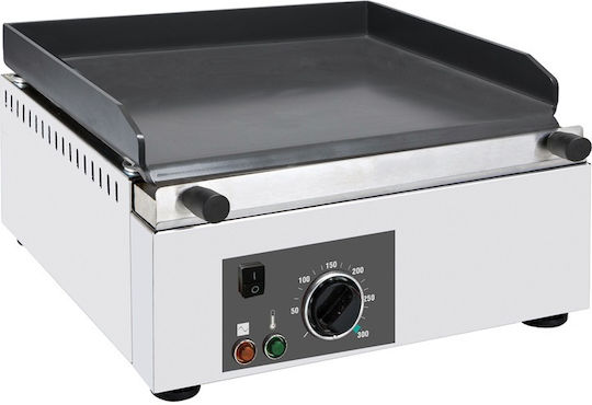 XDome XDPE410RC Commercial Flat Top Electric Griddle with Flat Plate 3kW 40x46x28.5cm