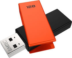 Emtec C352 Brick 128GB USB 2.0 Stick Orange