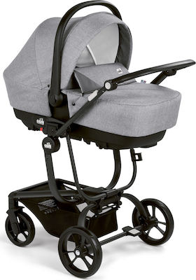 Cam Taski Sport 3 in 1 Verstellbar 3 in 1 Baby Kinderwagen Geeignet für Neugeborene Gray 10.6kg