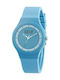 Daniel Klein Watch with Blue Rubber Strap DK.1.12277-4