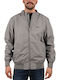 Basehit Herren Jacke Bomber Winddicht Cement