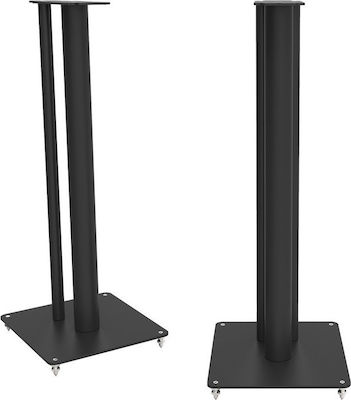 Q-Acoustics Βάσεις Ηχείων Δαπέδου 3000i Stand (Ζεύγος) σε Μαύρο Χρώμα