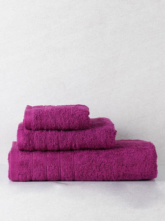 Sunshine Facecloth Dory 50x100cm Mauve Dark 17 ...