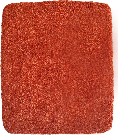 Rutschfest Badematte Synthetisch,Polyester/Cotton/Leather Rechteckig Spray Κόκκινo 55x65cm