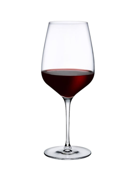 Espiel Nude Refine Комплект Чаши за Червено Вино от Стъкло в Прозрачен Цвят Колонато 610мл 6бр