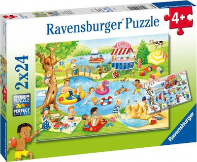 Kinderpuzzle Στη Λίμνη für 4++ Jahre 48pcs Ravensburger