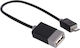Prolink Μετατροπέας micro USB male σε USB-A female (PB491-0015)