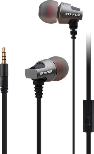 Awei ES-860i In-ear Handsfree Headphones with Connector 3.5mm Black
