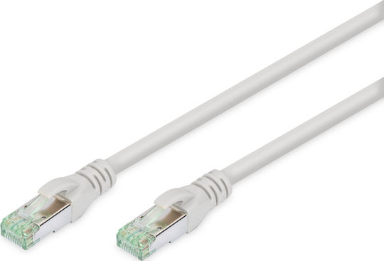 Digitus S/FTP Kat.8.1 Netzwerkkabel Ethernet 0.5m Weiß