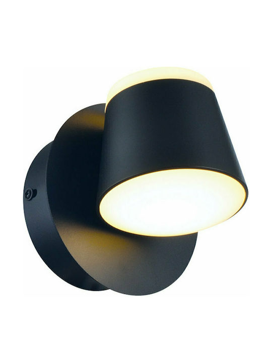Aca Einzel LED Spot in Schwarz Farbe