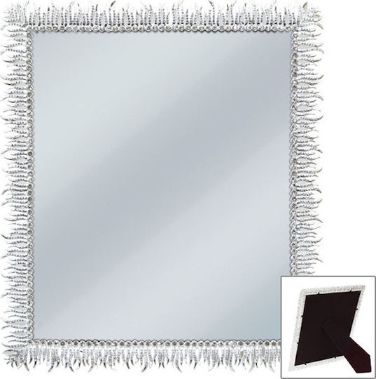 Marhome Wall Mirror with Silver Frame 34x29cm