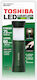 Toshiba Flashlight LED Dual Function with Maximum Brightness 75lm Green
