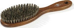 Braun & Wettberg Classic Hair Brush with Certified Beech Wood 100% Natural Soft Bristle
