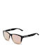 Hawkers Fusion Rose Gold One Sunglasses with Black Plastic Frame and Pink Mirror Lens HKRS2073