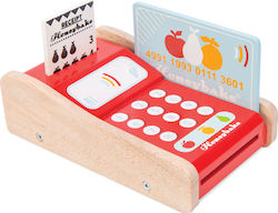 Le Toy Van Kids Cash Register Μηχάνημα Πιστωτικών Καρτών POS made of Wood for 3+ Years Old