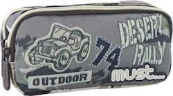 Must Team Jeep Pencil Case with 2 Compartments ...