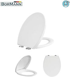 Bormann BTW1030 Καπάκι Λεκάνης Soft Close από Βακελίτη 45x37.5cm Λευκό