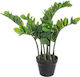 Bizzotto Artificial Plant in Pot Green 64cm 1pcs