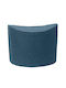 Σκαμπό Σαλονιού Επενδυμένο με Ύφασμα Jockey Navy Blue 60x33x46εκ.
