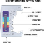 DLJ0012 Digital Battery Tester with Stable Port