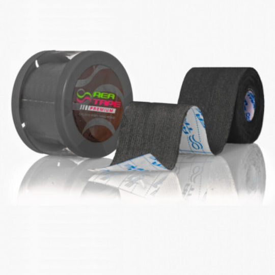 Rea Tape Premium Ταινία Κινησιοθεραπείας 5cm x 5m Μαύρη