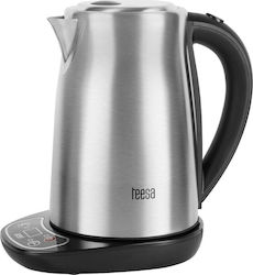 Teesa TSA1535 1.7л Електрическа Кана с Мощност 2200W Сребриста