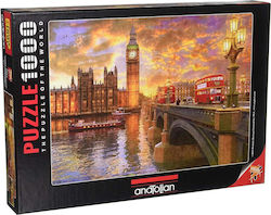 Westminster Sunset Puzzle 2D Pieces