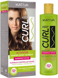 Kativa Keep Hair Styling Cream for Curls 200ml