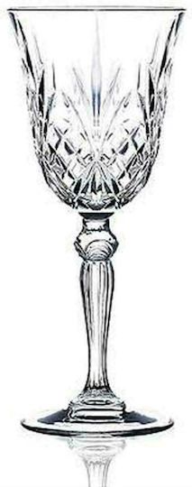 RCR Melodia Set of Glasses for White Wine made of Crystal Stemmed 210ml 0802125 6pcs