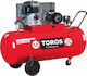 Toros MK 113-270-4 Three-Phase Air Compressors with Power 4hp and Airtank 500lt 602063